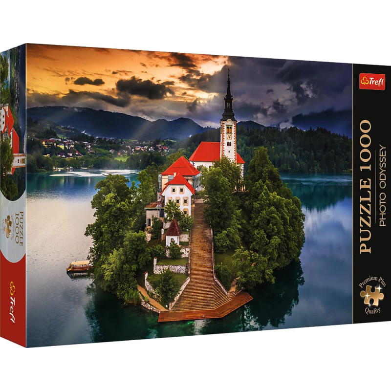 Trefl PREMIUM PLUS Dėlionė BLED, 1000 det.