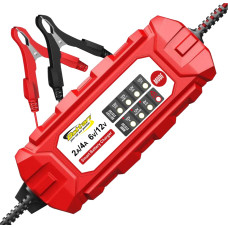 Smart battery charger “6‑Steps”