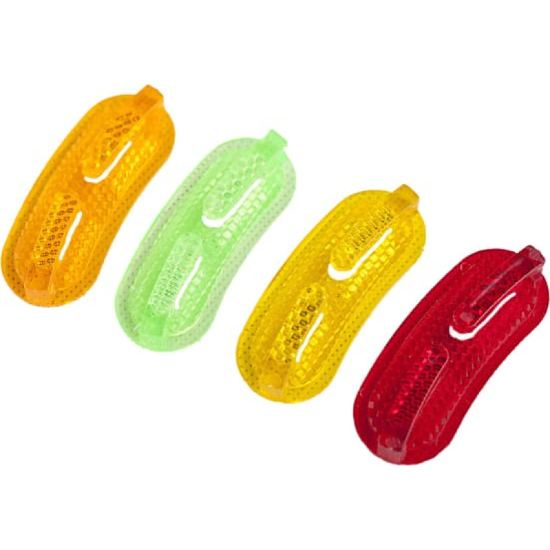 Bimbo Bike Bicycle wheel decoration - reflectors "SNAPPY", 4pcs