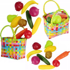 WARZYWA I OWOCE W KOSZYKU 11 ELEMENTÓW