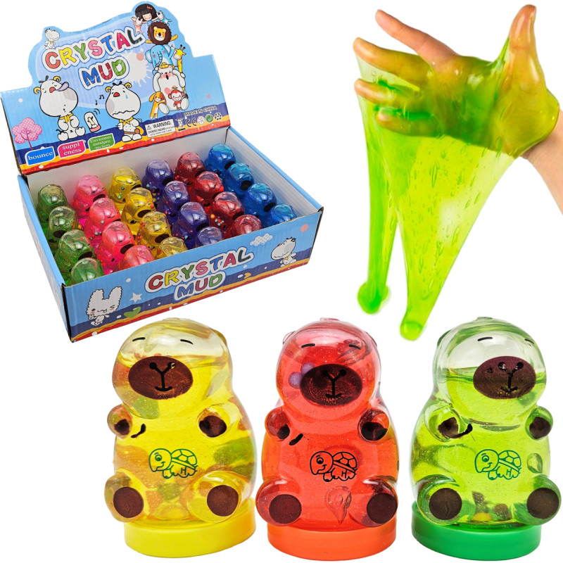 MASA MAGICZNA BROKATOWA SLIME KAPIBARA