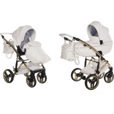 Junama Universal stroller 2 in 1 Candy Premium 02 White