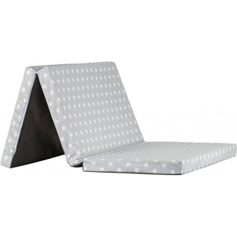 Kokkupandav madrats 120 × 60 cm GREY STARS (299)