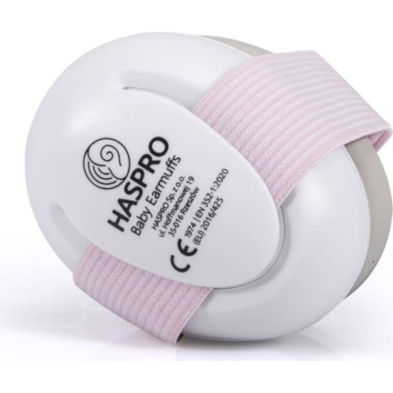 HASPRO baby earmuffs pink BE05G