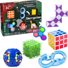 ZESTAW UKŁADANEK LOGICZNYCH 6 SZTUK