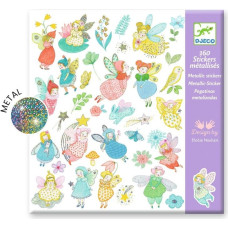 Djeco Kleepsud - 160 kleepsu - S&auml;delevad haldjad