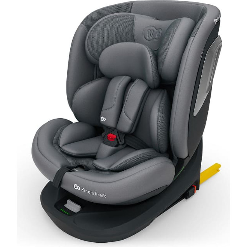 Kinderkraft Fotelik samochodowy I-GROW 2 PLUS i-Size grey