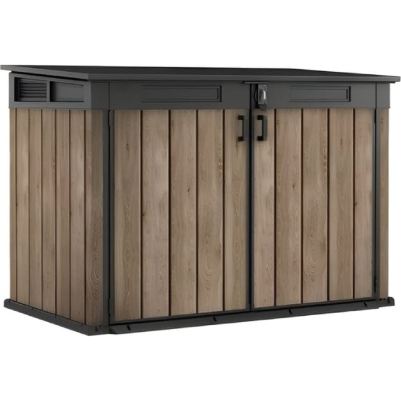 Keter Dārza šķūnītis Deco Horizontal Shed valrieksta tonis