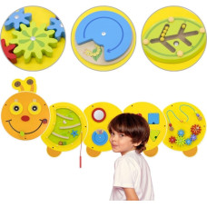Viga Large Wooden Caterpillar Activity Board