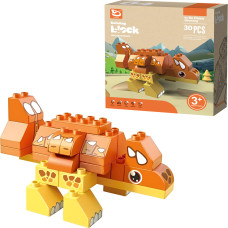 KLOCKI DINOZAUR ANKYLOZAUR 30 ELEMENTÓW