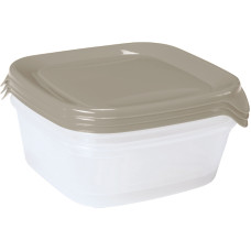 Curver Pārtikas trauciņu komplekts 3 gab. kvadrāts 3x0,8L Fresh&Go bē&scaron;s
