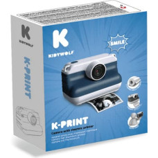 Kidywolf momentkamera ar termodruku, zila, K-PRINT-BU