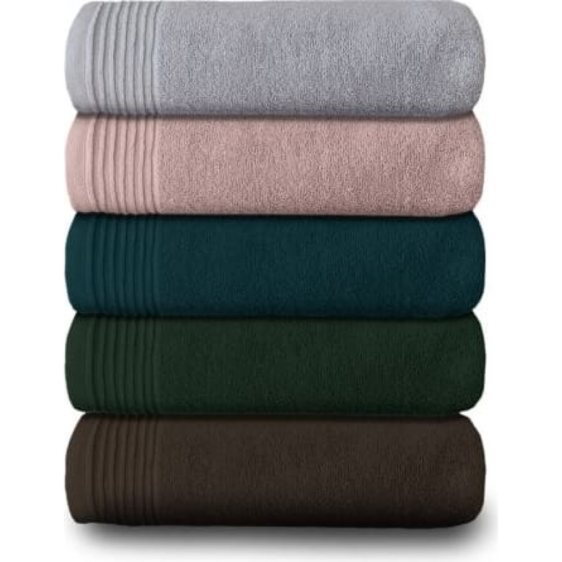 RĘCZNIK MELLO 30X50 FROTTE ZIELEŃ BUTELKOWA BAW. 500 GSM