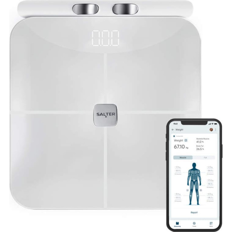 Salter SA00755WFEU6 Body Insight Smart Scale, White