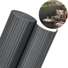 Springos PVC-kattega maskeerimismatt 400x100 cm r&otilde;dule, terrassile, aiale, tumehall