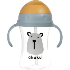 AKUKU joogipudel kõrrega 9м+, 300ml. BEAR A0203