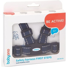 Babyono saferty harness FIRST STEPS dark grey 070/02