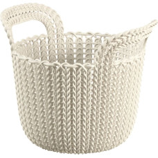 Curver Grozs Knit XS apaļš 3L 23x19x19cm balts