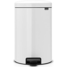 BRABANTIA Pedaaliga prügikast NewIcon, 20 l, White