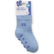 Baby socks with embossed bottom Dark Blue 6-12m