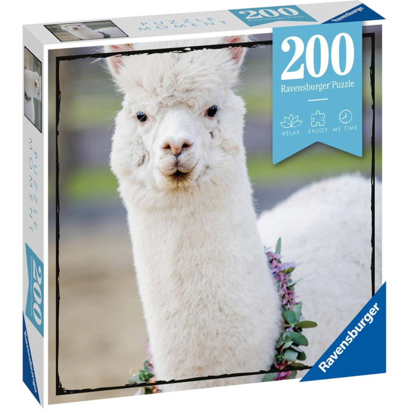 Ravensburger Puzzle Alpaca 200 Pc Puzzle 13270