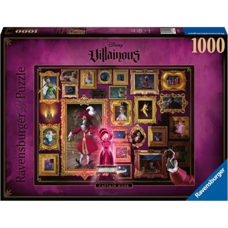 Ravensburger puzzle Villainous: Capt. Hook 1000p 15022