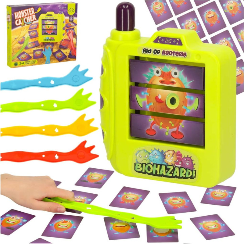 Radošā galda spēle uztveres veicināšanai Catch the monsters