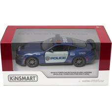 Kinsmart Automobilio modelis 2024 Ford Mustang Dark Horse (Police/Firefighter), scale 1:38