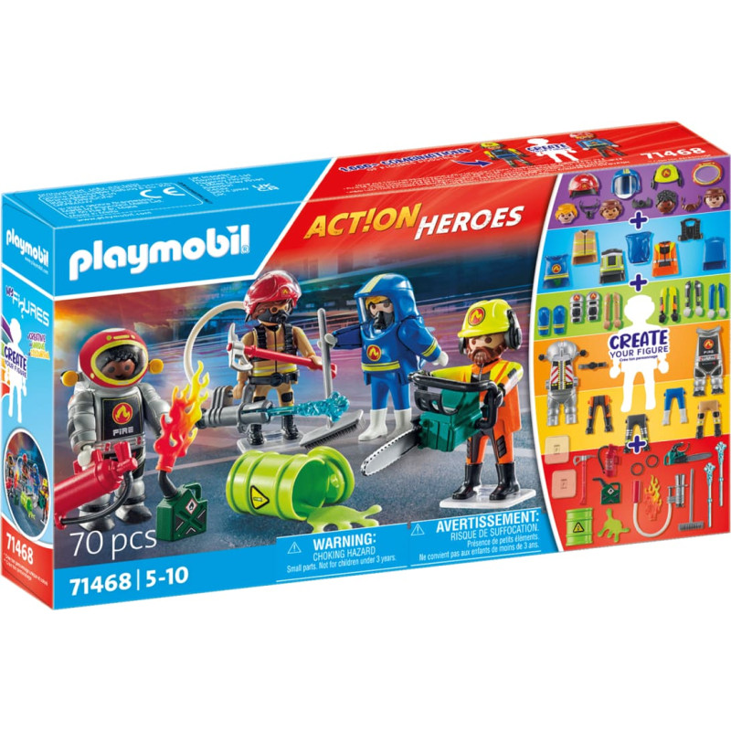 Playmobil ACTION HEROES Gelbėtojų figūrėlės 71468