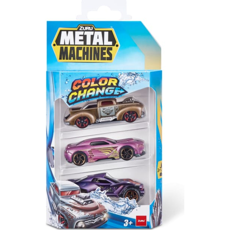 Metalmash METAL MACHINES 3 gab ma&scaron;īna krāsu maino&scaron;a, sortiments, 67101