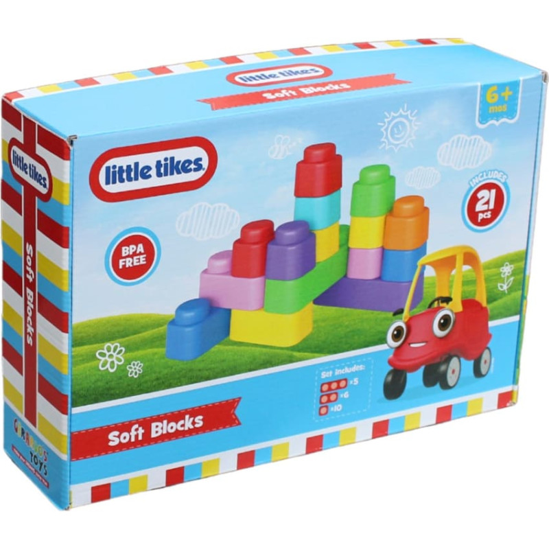 Little Tikes pehmete klotside komplekt 21 tk