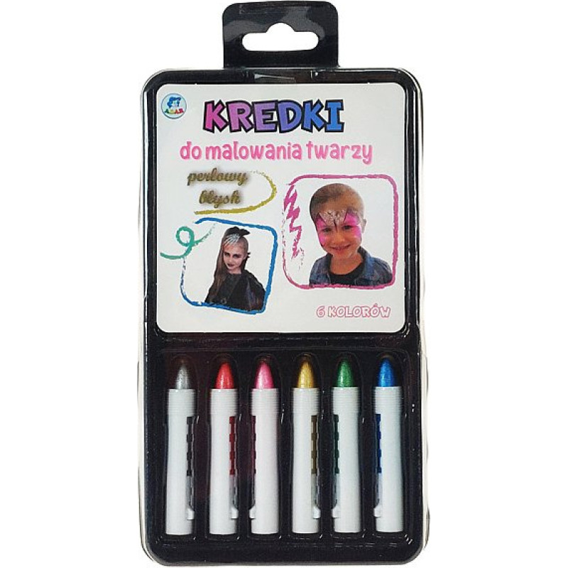 Other 607798 KREDKI DO TWARZY PERŁOWE