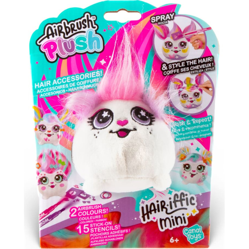 Airbrush HAIR&acute;IFFIC Mini pliu&scaron;inis gyvūnėlis su aerografu