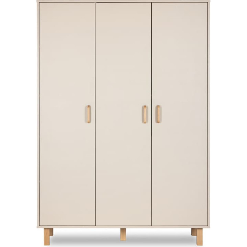 Kolmeosaline kapp Klupś LAURA, šampanja – pöök