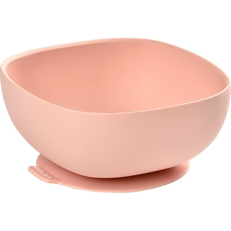 Beaba / Red Castle Silikona bļodiņa ar piesūcekni PINK