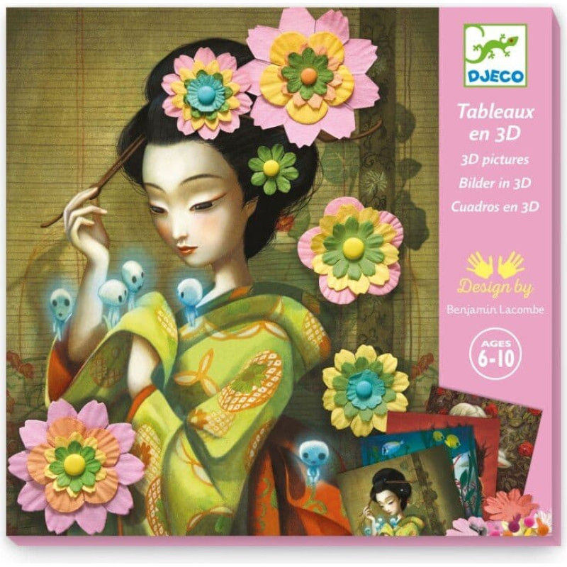 Djeco Paberlooming - Rokk ja roosid