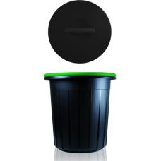 Gio`style Atkritumu tvertne Eco solution 16L 33x33x33,5cm tumši pelēka/zaļa