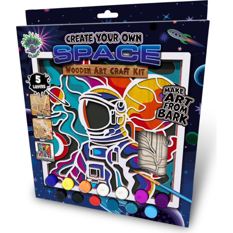 Splat Planet puidust kunstikomplekt, Kosmos