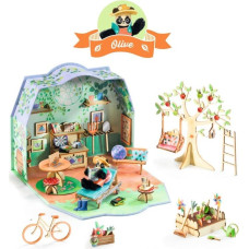 Djeco Isetegemine - Miniatuurne majake - Olive