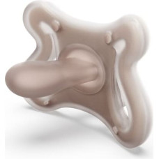 Suavinex Simetrisks knupītis ZERO.ZERO, 0–6 mēneši, krāsa Caramel 309175