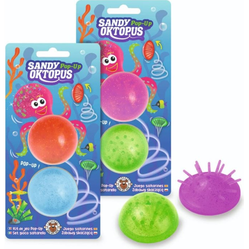 Trendhaus H&uuml;ppav m&auml;nguasi &ndash; Kaheksajalg (2 tk., 2 kujundust)