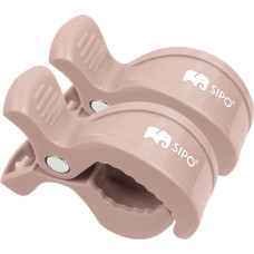 SIPO mounting clips 2pcs pink SCA-20LP