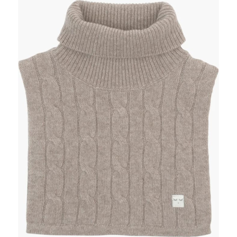 Livly Clothing Kaklauts-&scaron;alle Cable Knit Cashmere Scarf Oat, One Size