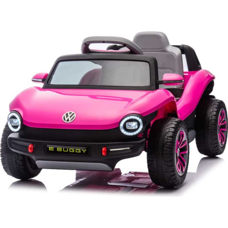 KIKKABOO Laetav lasteauto Licensed Volkswagen E Buggy Pink