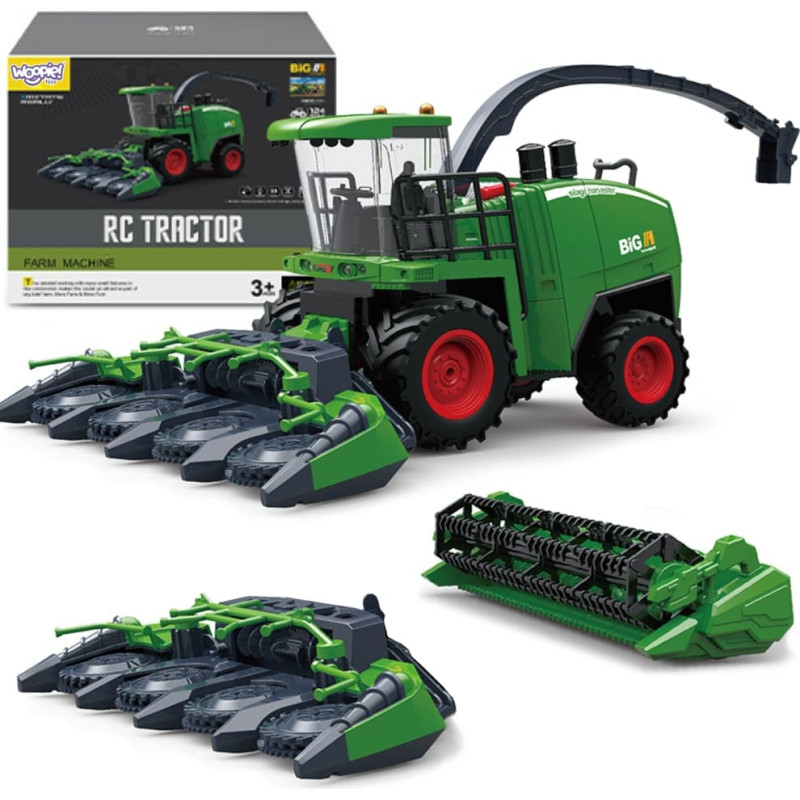 Woopie Kombajn z Napędem Inercyjnym Zestaw Zielony