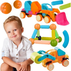 Woopie 55983 Magnetyczne Klocki Pojazdy 52el.