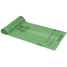 Biobag Atkritumu maisi kompostējami BioBag 80L (20 gab. rullī) 17mkr. 82x125cm zaļi