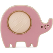 Petite&Mars 608820 Silikonowa zabawka pop-up Elephant Edwin Dusty Rose 6 m+