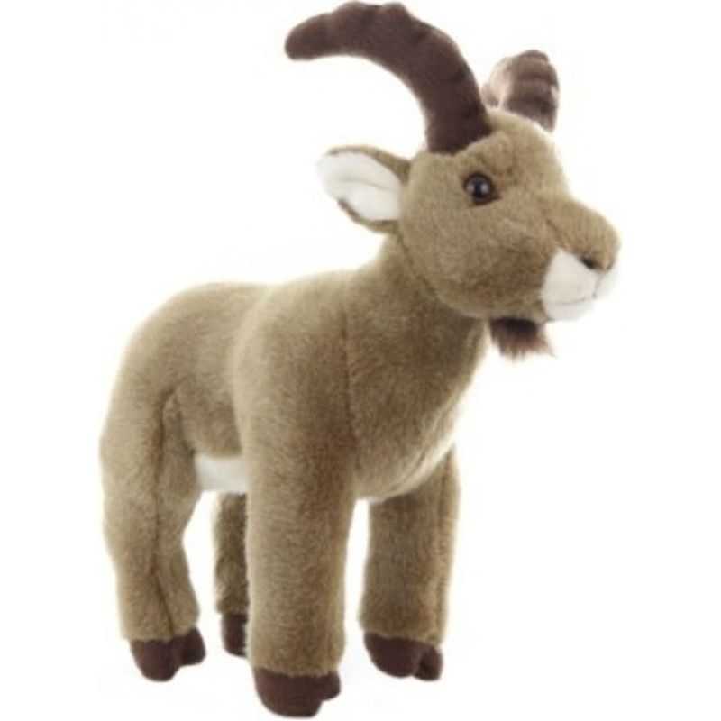 Uni-Toys Plush toy Goat, brown, 27 cm