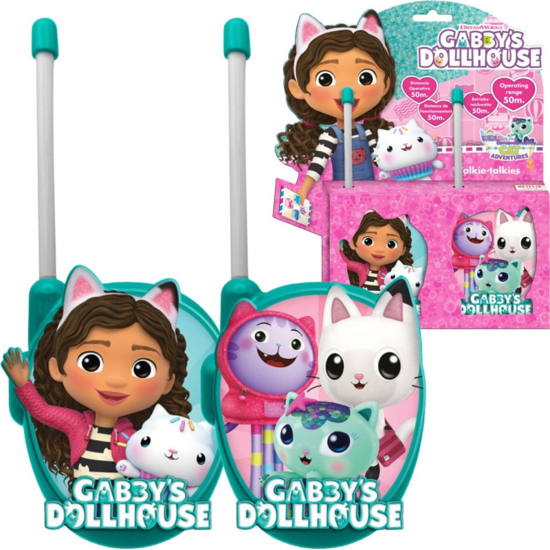 Kids Euroswan - Akcesoria Licencyjne WALKIE TALKIE - GABBYS DOLLHOUSE